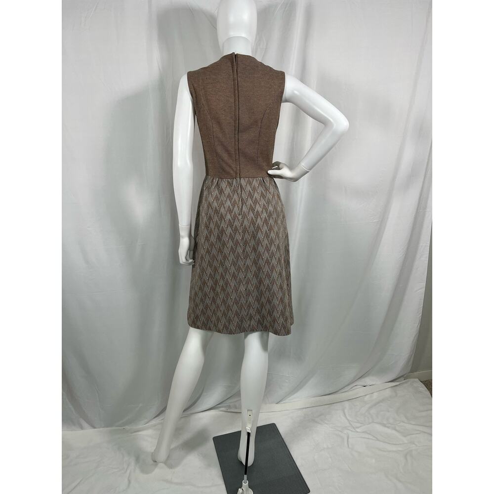 Vintage 70s Custom Tailored by Empress of Dallas Dress Fit and Flare - Picture 2 of 6